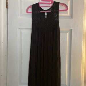 Lane Bryant black maxi dress size 14/16